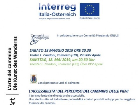 Conferenza L'ACCESSIBILITA' DEL PERCORSO DEL CAMMINO DELLE PIEVI